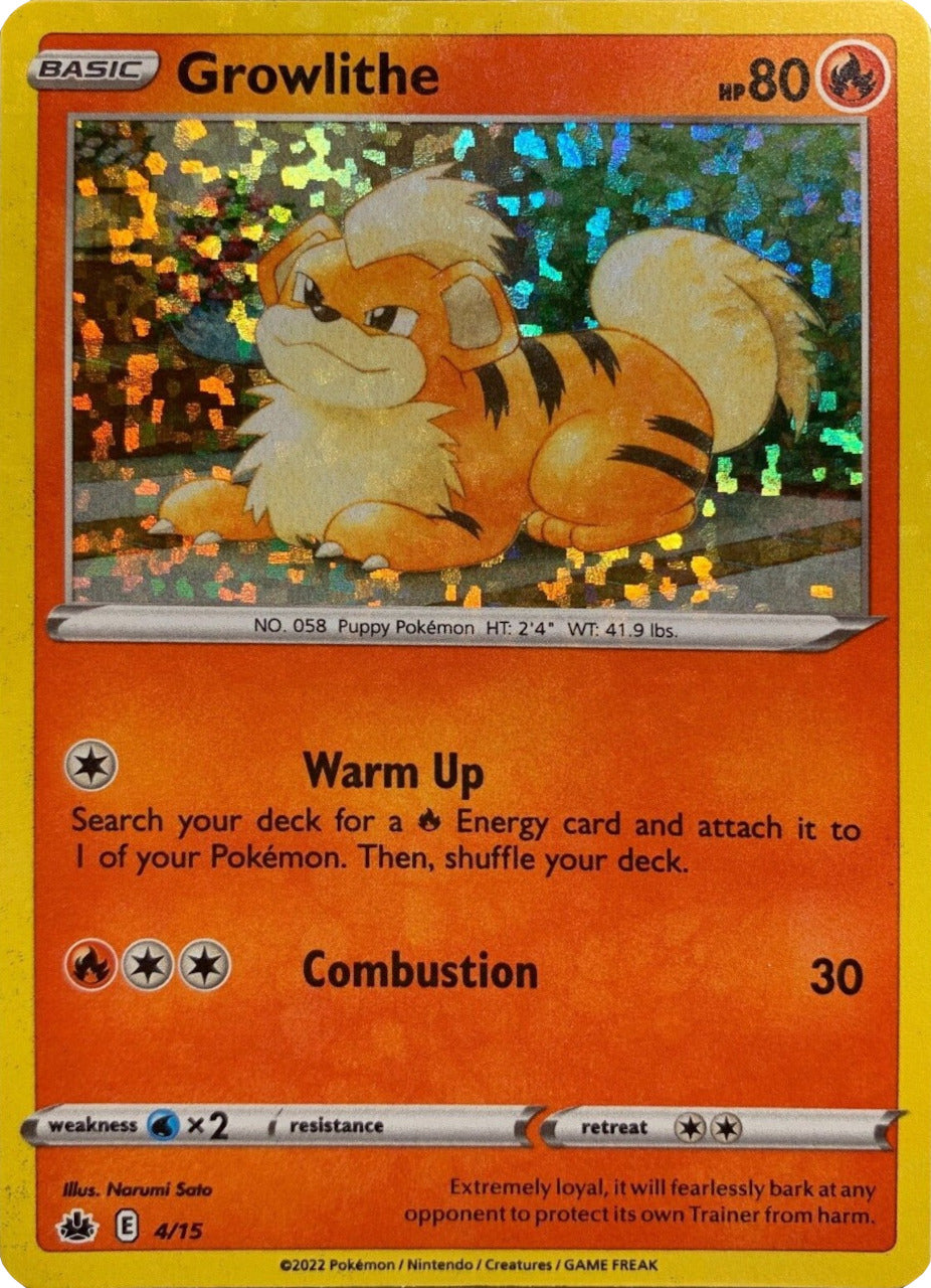 Growlithe (4/15) [McDonald's Promos: Match Battle] | Nerdhalla Games