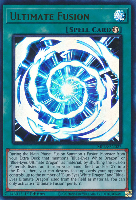 Ultimate Fusion [MP23-EN027] Ultra Rare | Nerdhalla Games