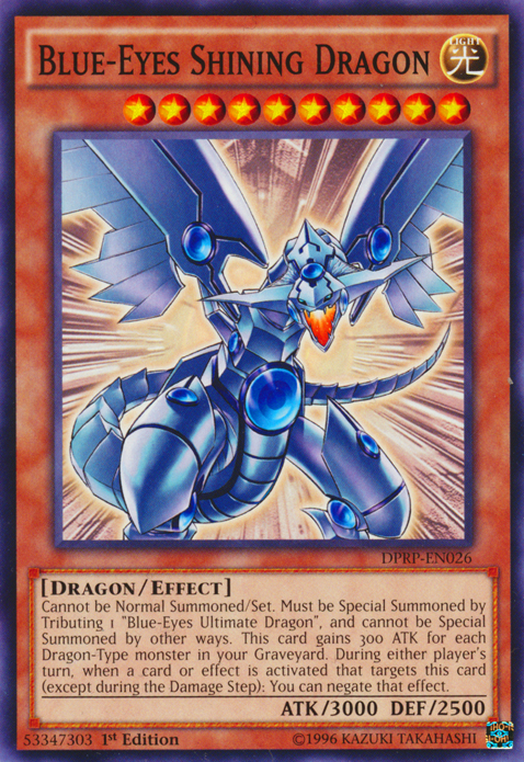 Blue-Eyes Shining Dragon [DPRP-EN026] Common | Nerdhalla Games