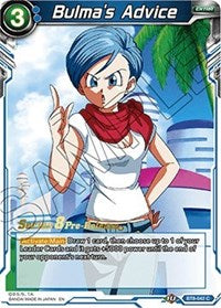 Bulma's Advice [BT8-042_PR] | Nerdhalla Games