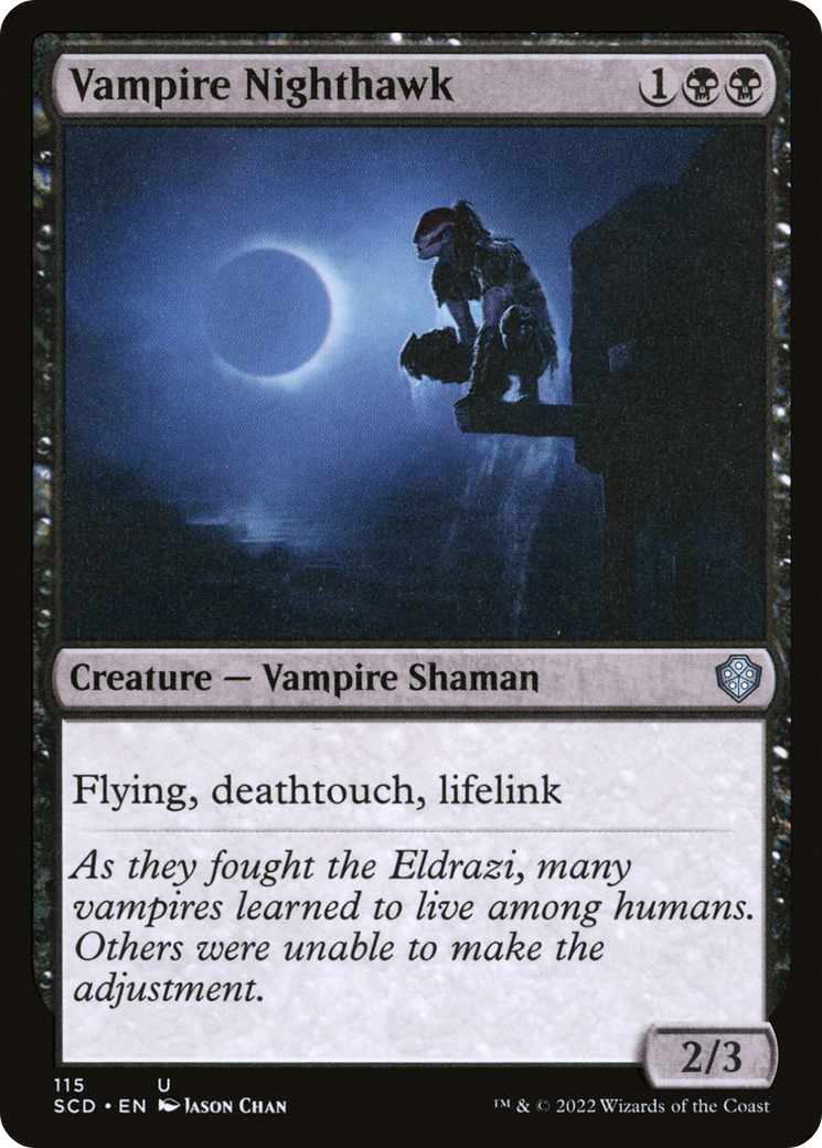 Vampire Nighthawk [Starter Commander Decks] | Nerdhalla Games