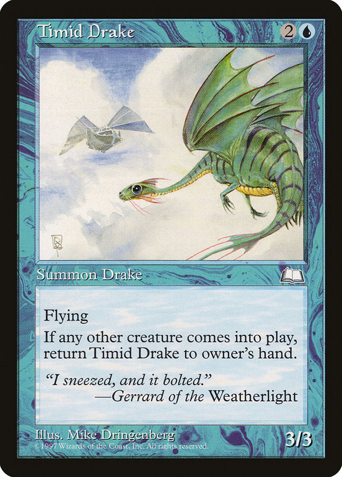 Timid Drake [Weatherlight] | Nerdhalla Games