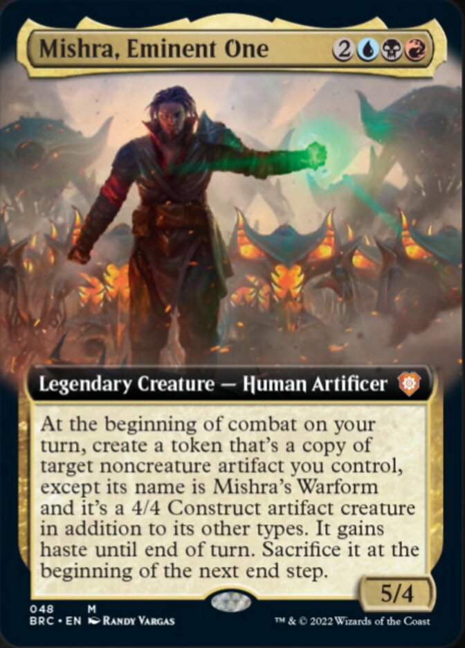 Mishra, Eminent One (Extended Art) [The Brothers' War Commander] | Nerdhalla Games