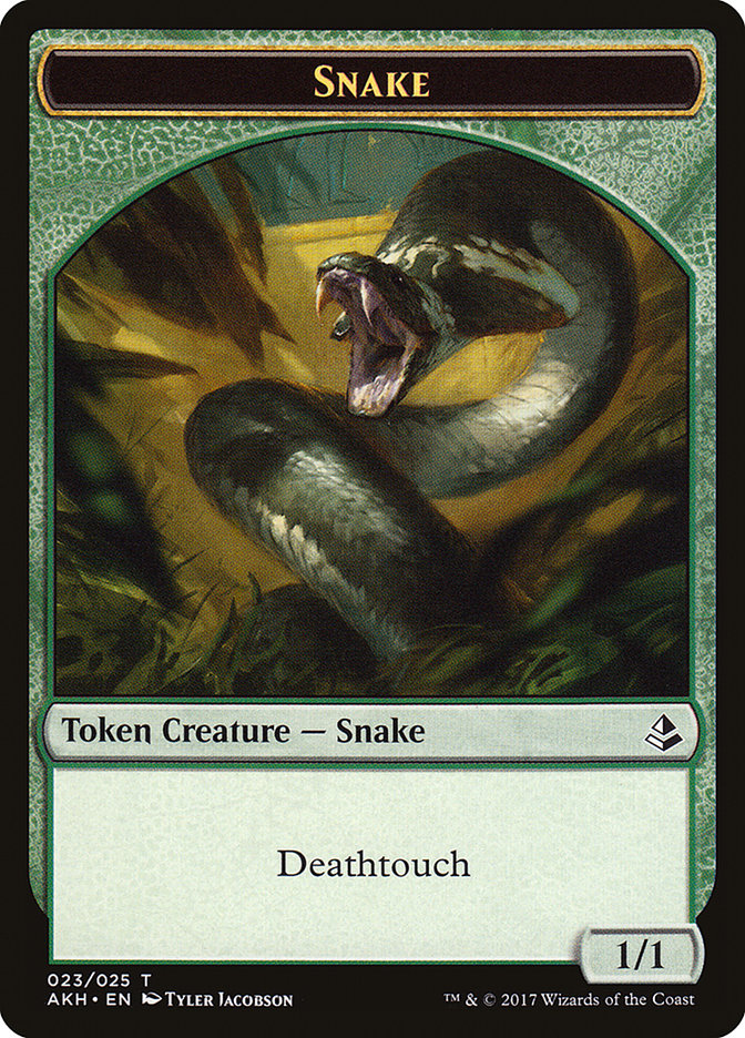 Snake [Amonkhet Tokens] | Nerdhalla Games