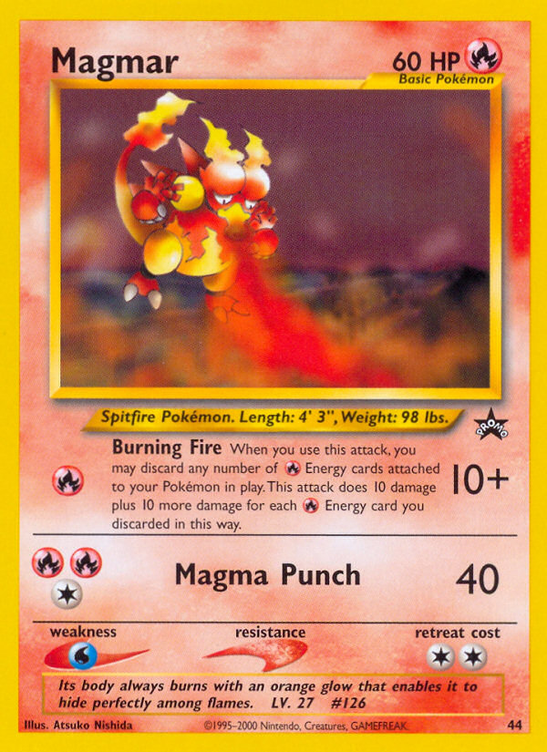 Magmar (44) [Wizards of the Coast: Black Star Promos] | Nerdhalla Games