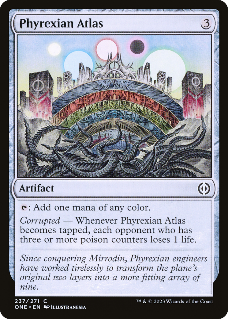 Phyrexian Atlas [Phyrexia: All Will Be One] | Nerdhalla Games