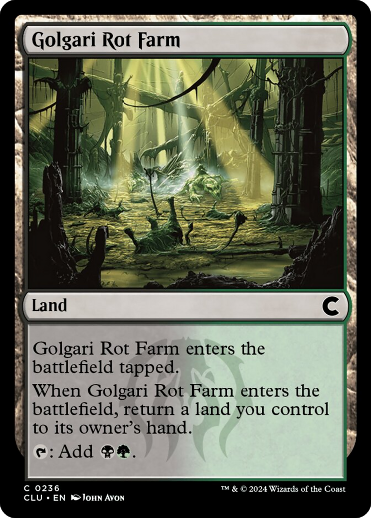 Golgari Rot Farm [Ravnica: Clue Edition] | Nerdhalla Games