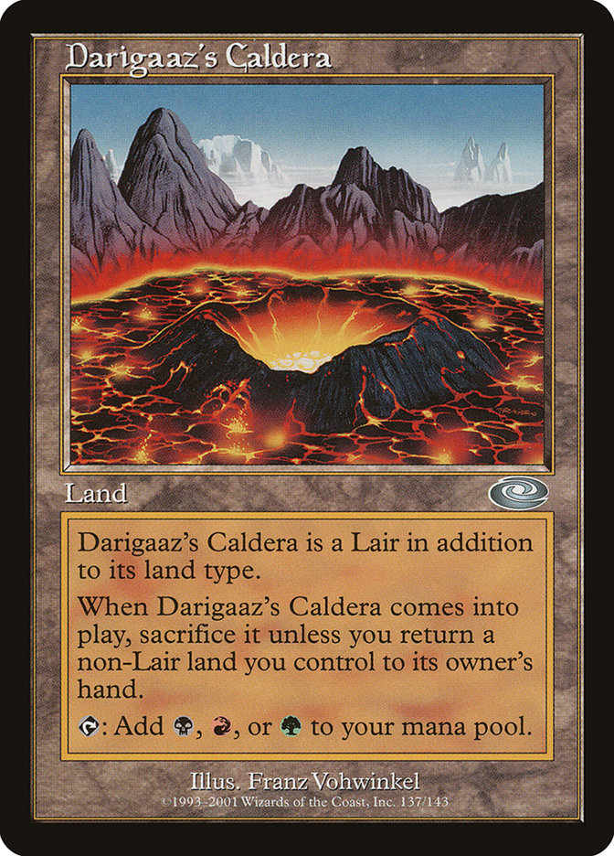 Darigaaz's Caldera [Planeshift] | Nerdhalla Games