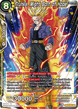 Trunks, Might Born of Hope [BT13-101] | Nerdhalla Games