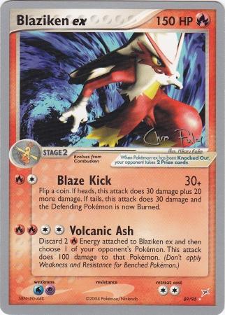 Blaziken ex (89/95) (Blaziken Tech - Chris Fulop) [World Championships 2004] | Nerdhalla Games