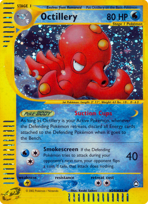 Octillery (H20/H32) [Aquapolis] | Nerdhalla Games