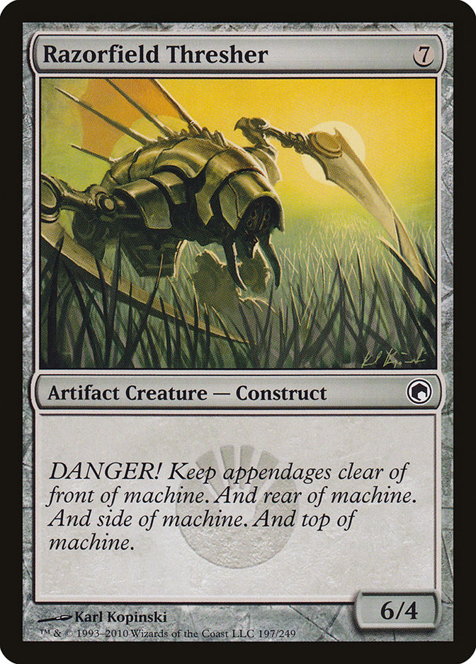 Razorfield Thresher [Scars of Mirrodin] | Nerdhalla Games