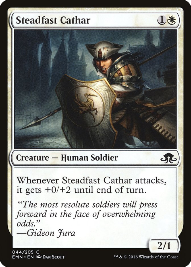 Steadfast Cathar [Eldritch Moon] | Nerdhalla Games