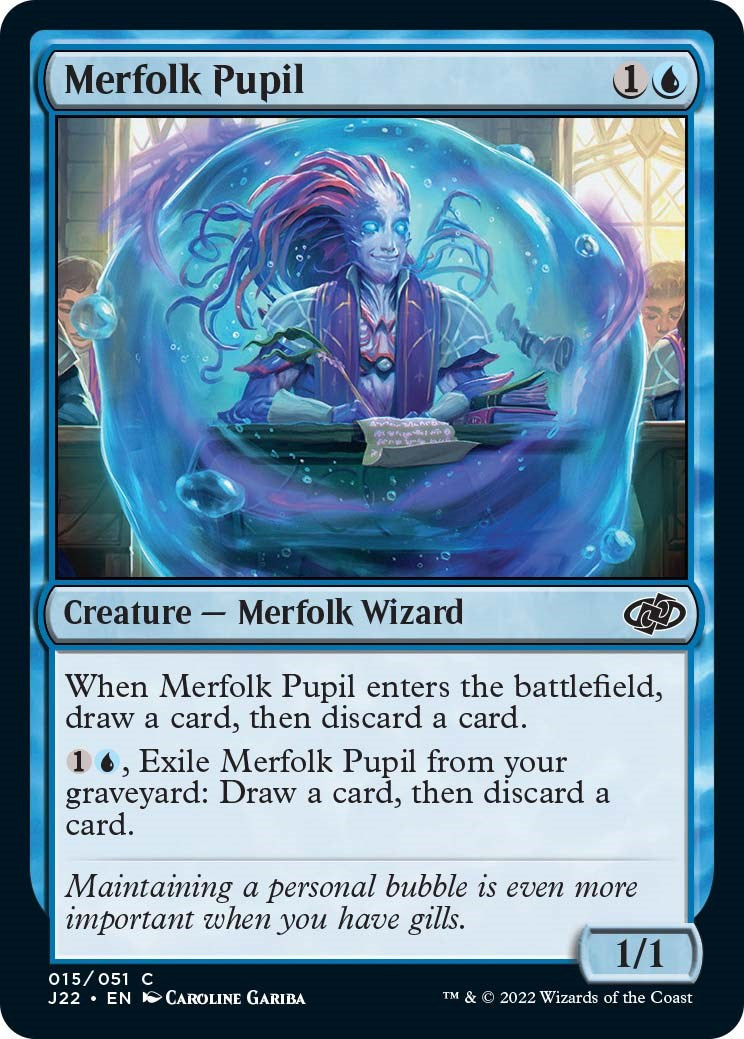 Merfolk Pupil [Jumpstart 2022] | Nerdhalla Games