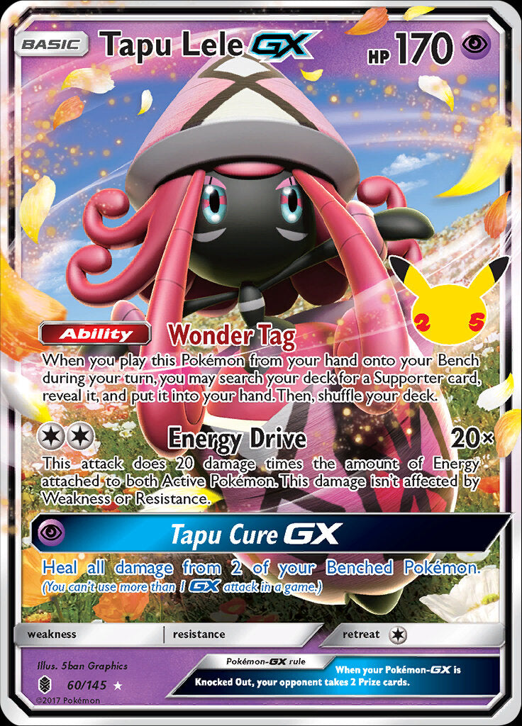 Tapu Lele GX (60/145) [Celebrations: 25th Anniversary - Classic Collection] | Nerdhalla Games