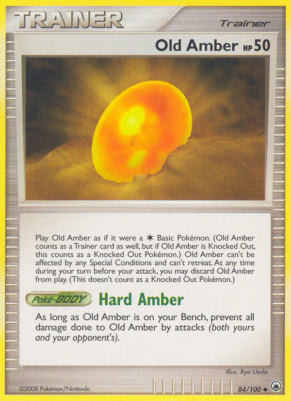 Old Amber (84/100) [Diamond & Pearl: Majestic Dawn] | Nerdhalla Games