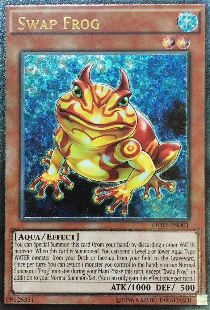 Swap Frog [OP03-EN001] Ultimate Rare | Nerdhalla Games