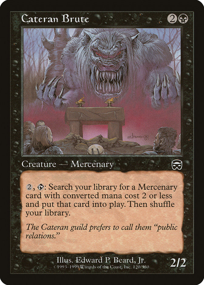 Cateran Brute [Mercadian Masques] | Nerdhalla Games