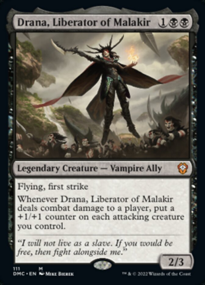 Drana, Liberator of Malakir [Dominaria United Commander] | Nerdhalla Games