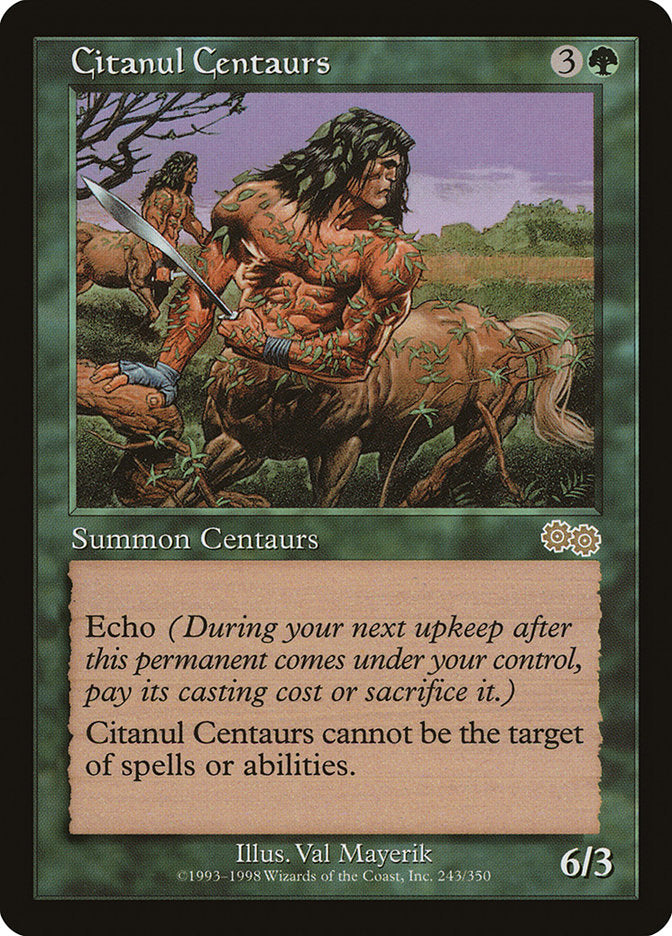 Citanul Centaurs [Urza's Saga] | Nerdhalla Games