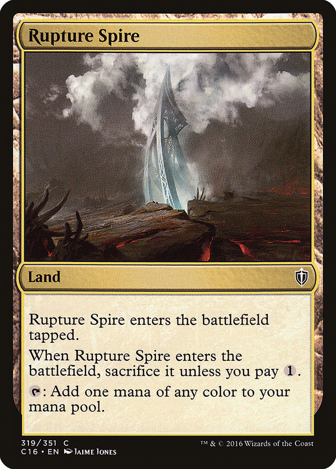 Rupture Spire [Commander 2016] | Nerdhalla Games