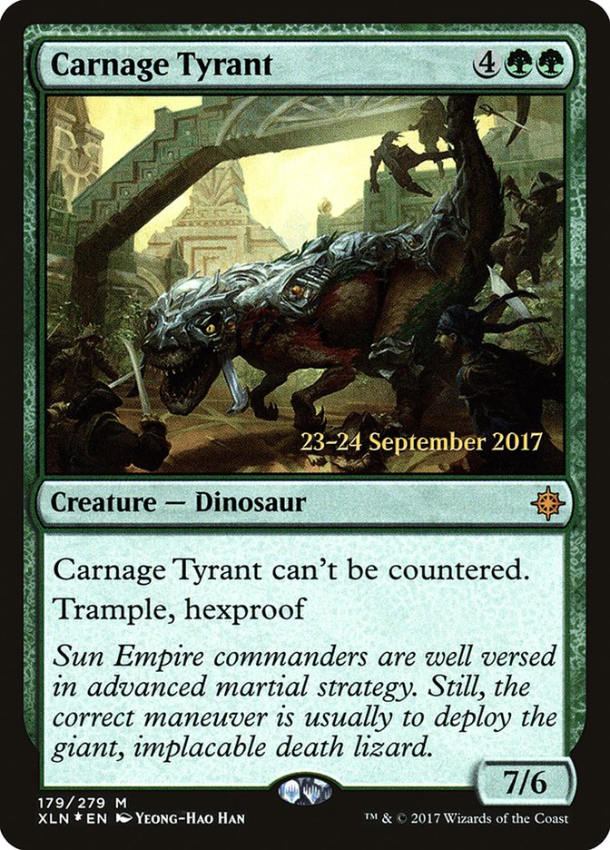 Carnage Tyrant  [Ixalan Prerelease Promos] | Nerdhalla Games