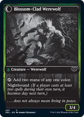 Weaver of Blossoms // Blossom-Clad Werewolf [Innistrad: Double Feature] | Nerdhalla Games