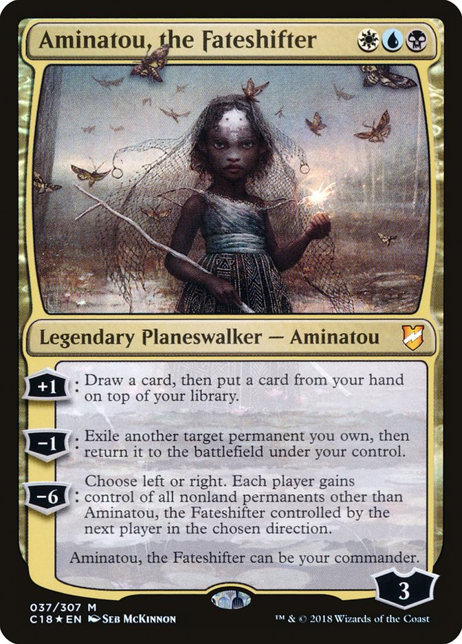 Aminatou, the Fateshifter [Commander 2018] | Nerdhalla Games