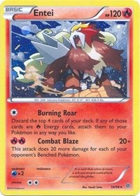 Entei (14/98) (Cosmos Holo) (Blister Exclusive) [XY: Ancient Origins] | Nerdhalla Games