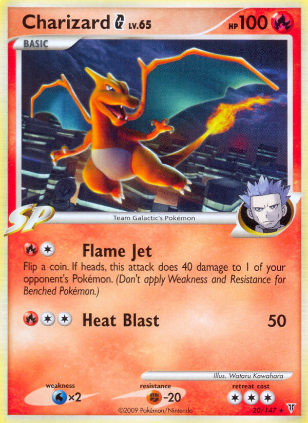 Charizard G (20/147) [Platinum: Supreme Victors] | Nerdhalla Games