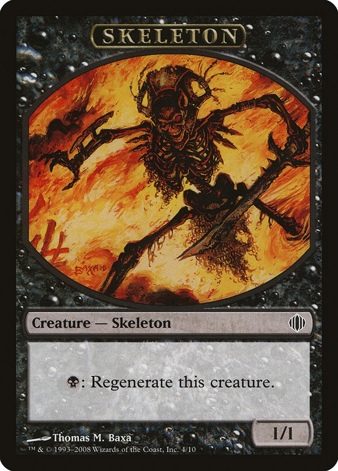 Skeleton [Shards of Alara Tokens] | Nerdhalla Games