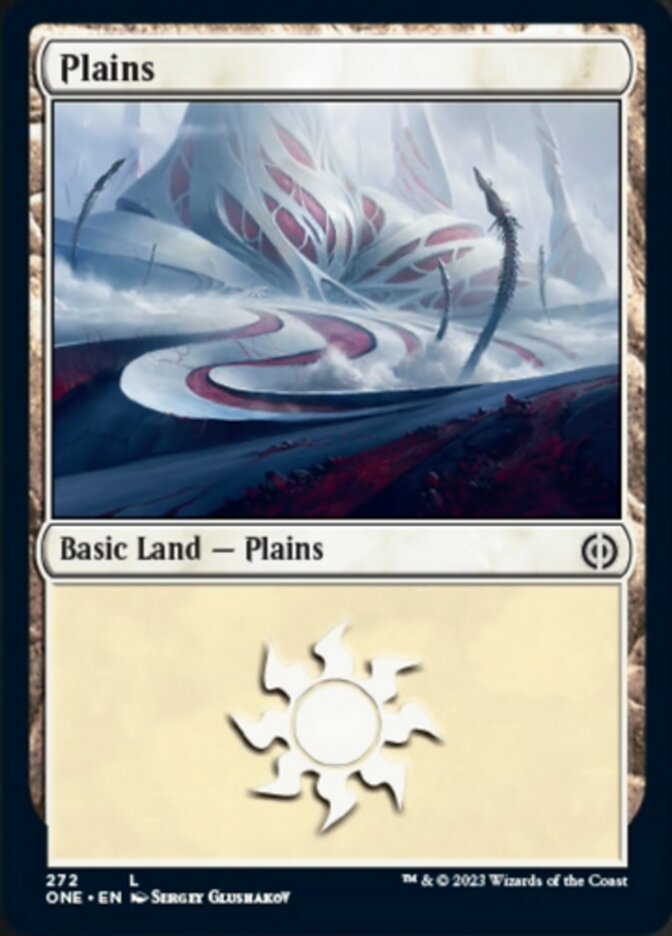 Plains (272) [Phyrexia: All Will Be One] | Nerdhalla Games