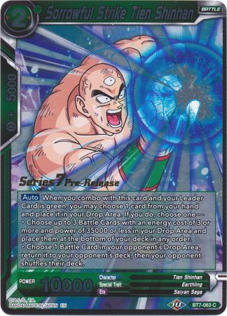 Sorrowful Strike Tien Shinhan [BT7-063_PR] | Nerdhalla Games