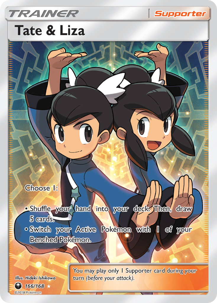 Tate & Liza (166/168) [Sun & Moon: Celestial Storm] | Nerdhalla Games