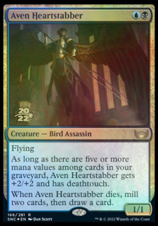 Aven Heartstabber [Streets of New Capenna Prerelease Promos] | Nerdhalla Games