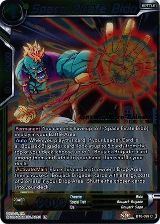 Space Pirate Bido [BT6-099_PR] | Nerdhalla Games