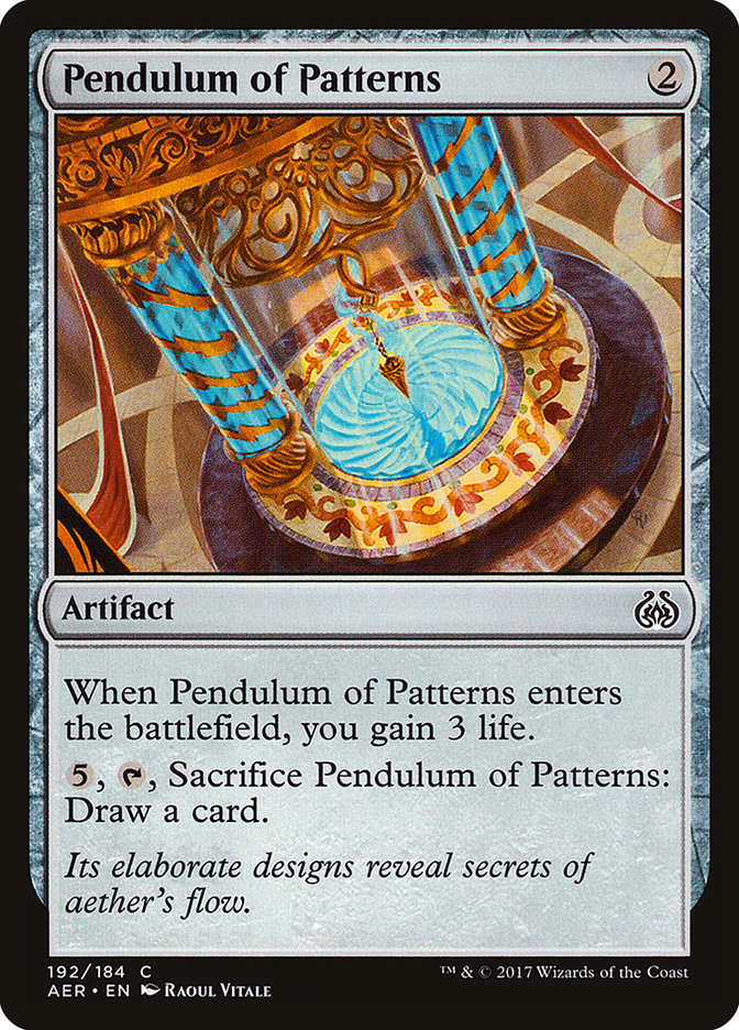 Pendulum of Patterns [Aether Revolt] | Nerdhalla Games