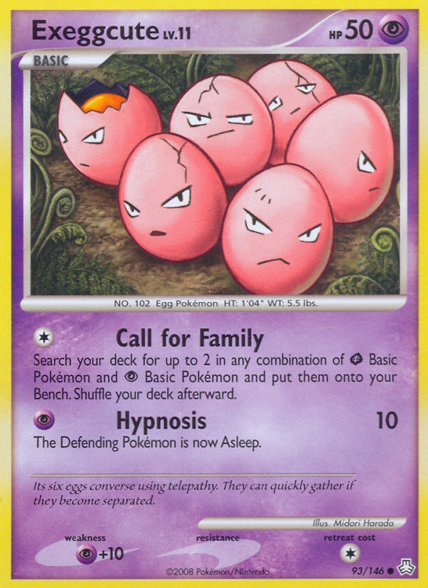 Exeggcute (93/146) [Diamond & Pearl: Legends Awakened] | Nerdhalla Games