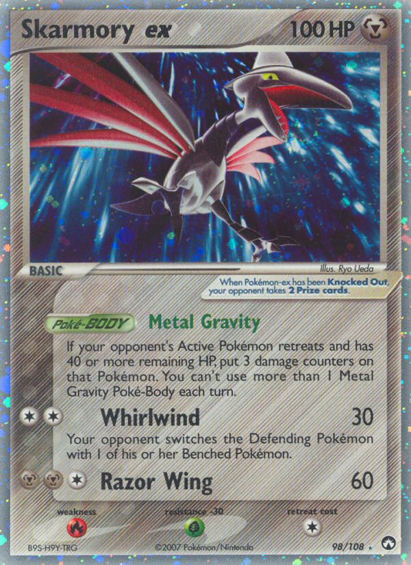 Skarmory ex (98/108) [EX: Power Keepers] | Nerdhalla Games