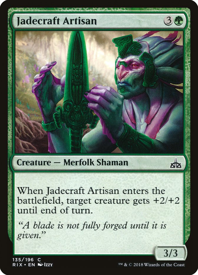 Jadecraft Artisan [Rivals of Ixalan] | Nerdhalla Games