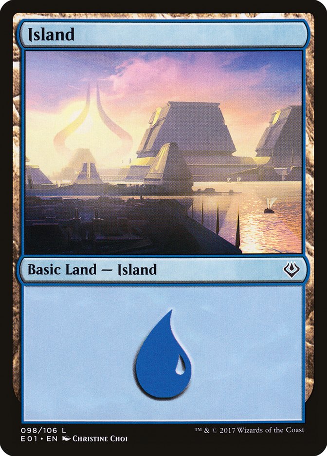 Island (98) [Archenemy: Nicol Bolas] | Nerdhalla Games