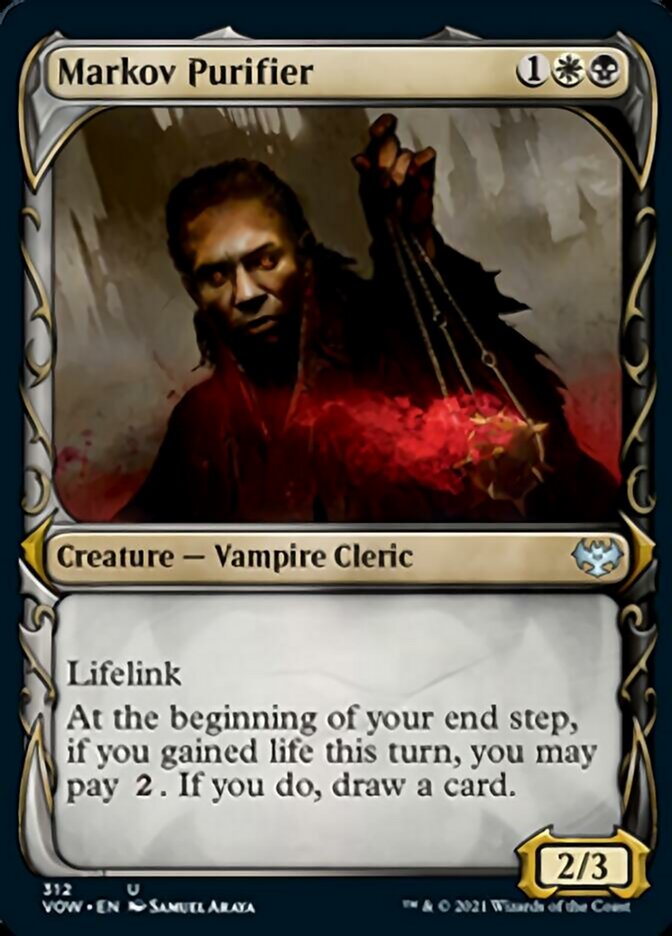 Markov Purifier (Showcase Fang Frame) [Innistrad: Crimson Vow] | Nerdhalla Games