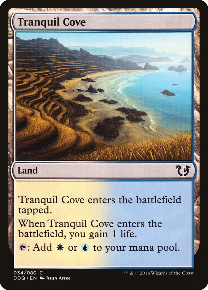 Tranquil Cove [Duel Decks: Blessed vs. Cursed] | Nerdhalla Games