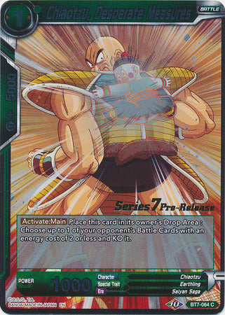 Chiaotzu, Desperate Measures [BT7-064_PR] | Nerdhalla Games