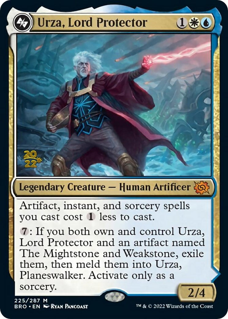 Urza, Lord Protector [The Brothers' War: Prerelease Promos] | Nerdhalla Games