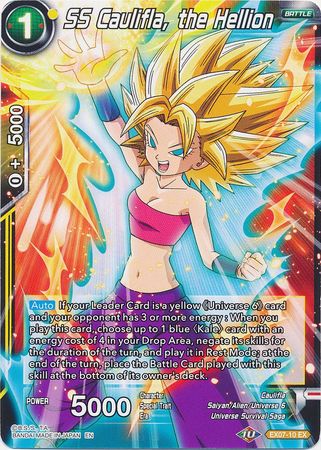 SS Caulifla, the Hellion [EX07-10] | Nerdhalla Games