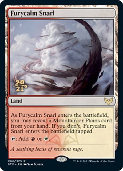 Furycalm Snarl [Strixhaven: School of Mages Prerelease Promos] | Nerdhalla Games