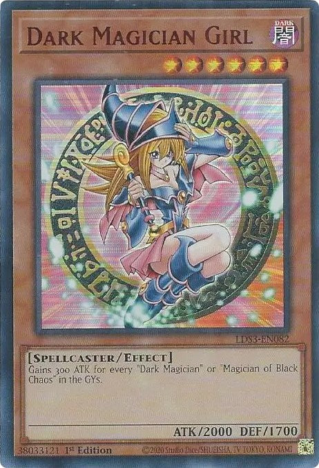 Dark Magician Girl (Red) [LDS3-EN082] Ultra Rare | Nerdhalla Games