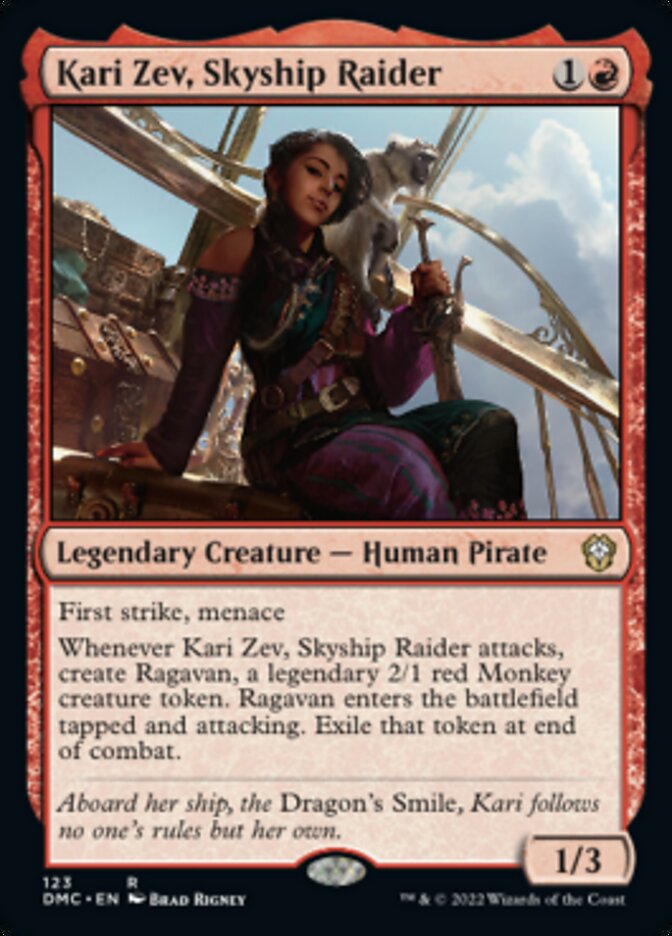 Kari Zev, Skyship Raider [Dominaria United Commander] | Nerdhalla Games