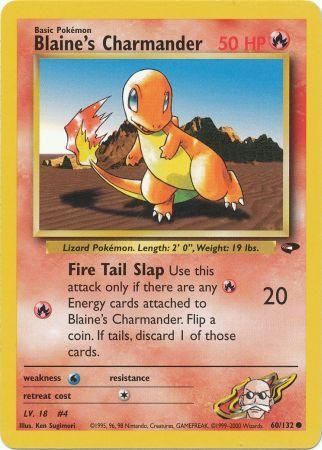 Blaine's Charmander (60/132) [Gym Challenge Unlimited] | Nerdhalla Games